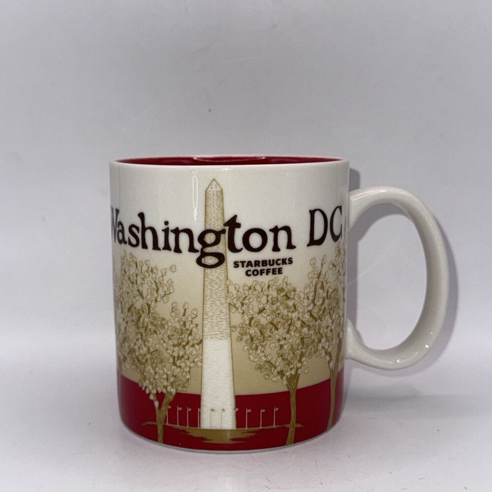 Starbucks Coffee Mug Washington DC Global Icon Collector Series 16oz Tea 2010